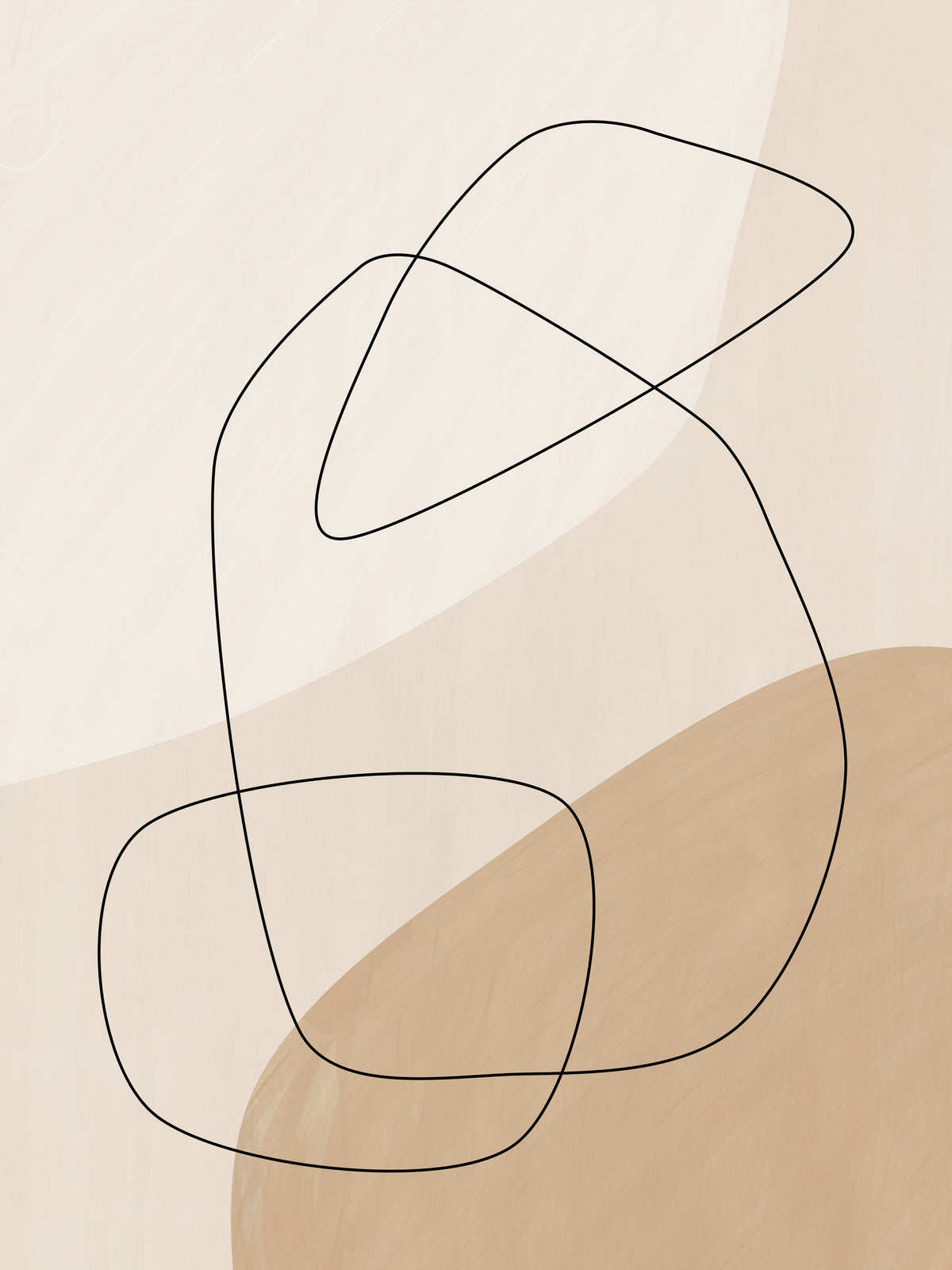 framedcanvas-print-graphic-shapes-amp-lines-poster
