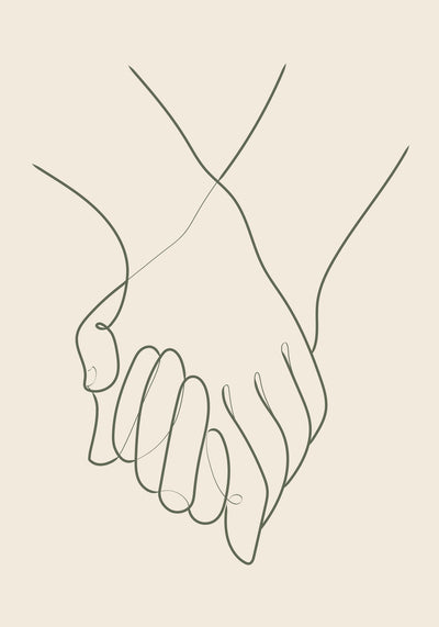 poster-print-holding-hands-green