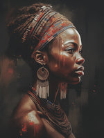poster-print-tribal-woman