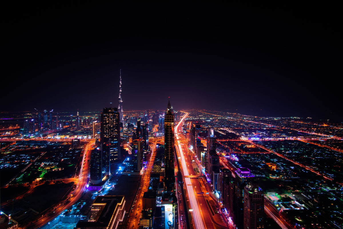 modern-3-piece-acrylic-print-the-colorful-lights-of-dubai